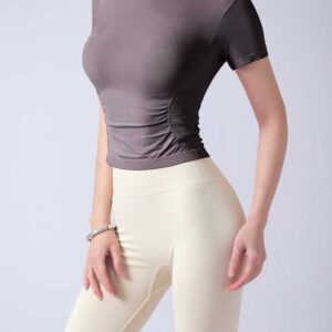 Ruxi T1205 Short Sleeve Yoga Crop Top