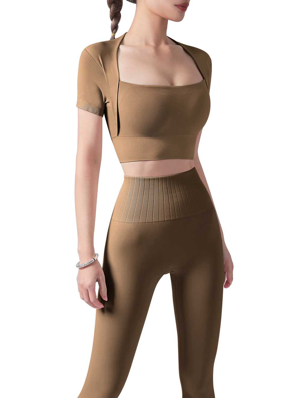 Ruxi T1210 Womens Short Sleeve Yoga Top Ruxi T1210 Womens Short Sleeve Yoga Top