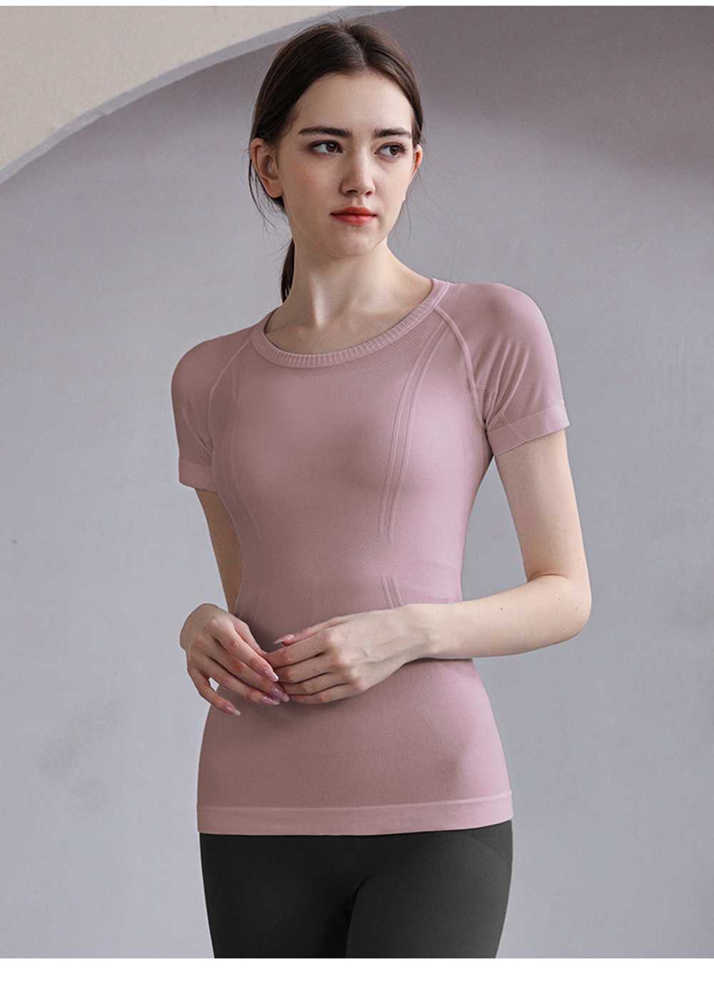 Ruxi T979 Womens Loose Fit Yoga Tee Ruxi T979 Womens Loose Fit Yoga Tee